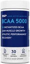 RSP BCAA 5000 (30 Serv), Capsules BCAA Premium pour la récupération, l'endurance et l'énergie musculaires après l'entraînement, 5g d'acides aminés à chaîne ramifiée essentielle par portion