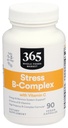 365 par Marché des aliments entiers, Complexe de stress de vitamine B avec vitamine C, 90 capsules de légumes