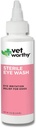 Vet Worthy Eye Laver for Dogs - Solution de nettoyage des yeux doux pour les chiens pour prévenir la tache et l'irritation oculaire - Dog Eye Cleaner for Tear Stain, Dirt, and Eye Discharge - 4oz