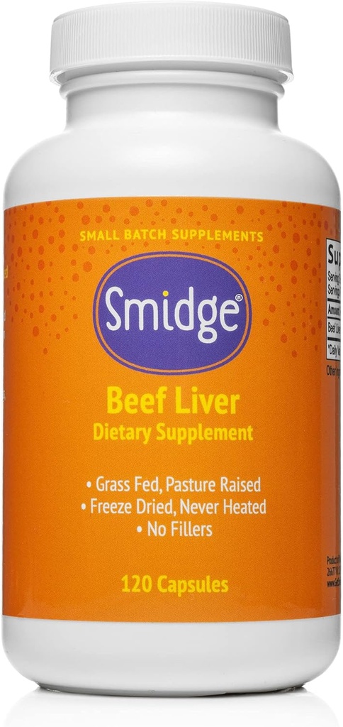 Smidge Boeuf Capsules de foie
