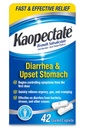 Kaopectate Multi-symptôme anti-diarrhéique et anti-estomac relevé, 42 Caplets