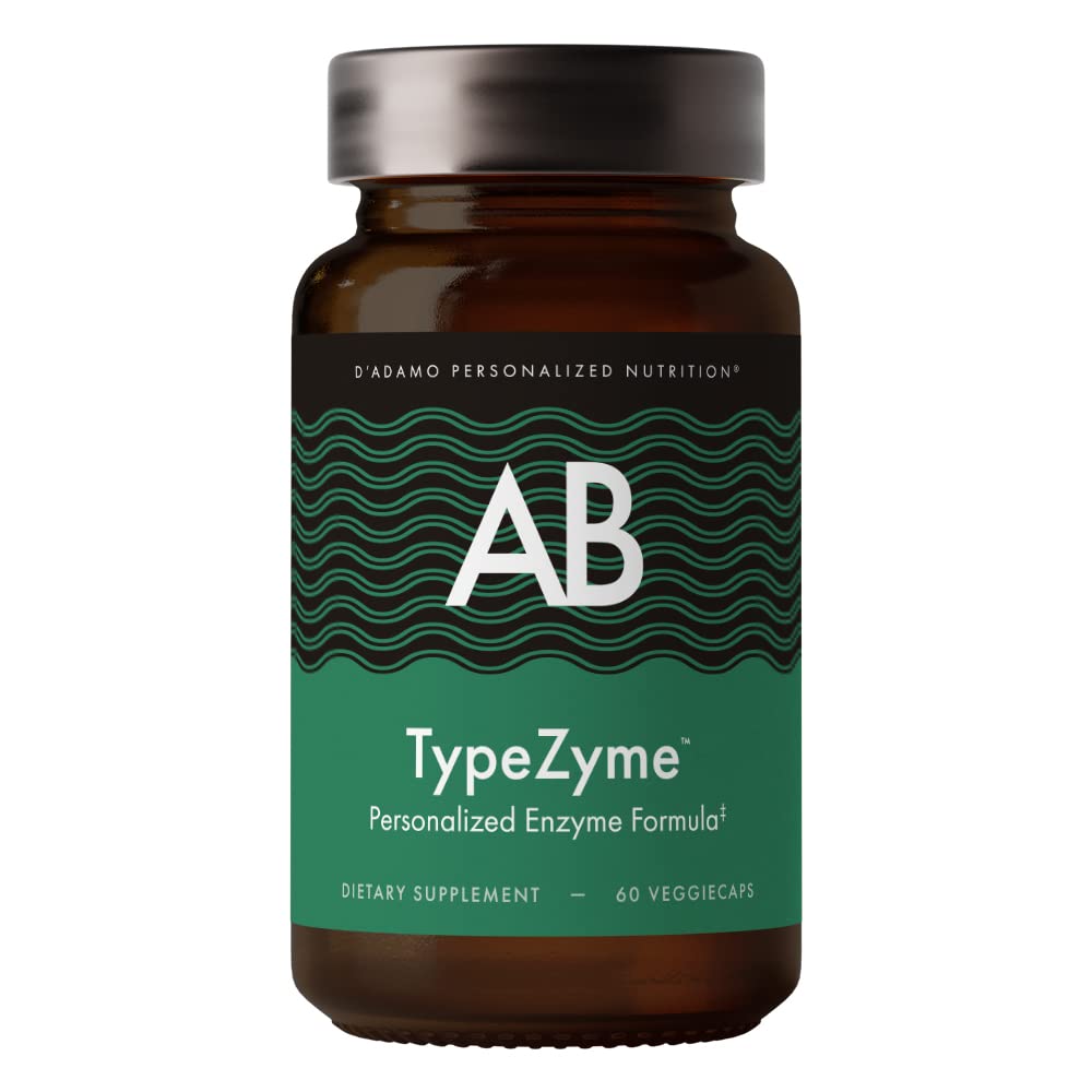 D'Adamo Type de nutrition personnaliséZyme - Enzyme digestif (Type de sang AB)