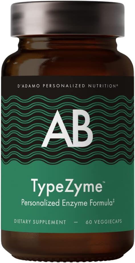 D'Adamo Type de nutrition personnaliséZyme - Enzyme digestif (Type de sang AB)
