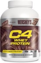 Cellucor C4 poudre de protéines de lactosérum, chocolat Hershey - 25g de protéines, 0g de sucre ajouté, 130 calories par portion, soutient la récupération musculaire, 66 portions, Premium Whey pour post-travail