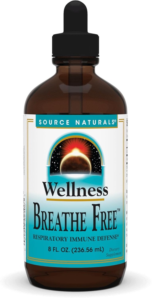 Source Naturals Bien-être Respirez sans défense immunitaire respiratoire* - 8 oz fluide