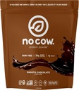 Pas de poudre de protéines végétaliennes de vache, chocolat, 20g de protéines végétales, sac recyclable, sans produits laitiers, sans soja, sans sucre ajouté, kéto amical, sans gluten, naturellement sucré, non OGM, casher, 1,74 livre