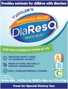 DiaResQ Diarrhée et immunosupport Mélange de boissons de colostrum pour les tout-petits (1+ ans) Paquet de 3, soulagement doux, aide à rétablir la fonction normale intestinale, antibiotique et sans médicament, sans gluten, parfum de vanille
