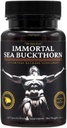 Capsules de Buckthorn de mer immortal – Puissance antique, Vitalité moderne pour les hommes et les femmes avec Oméga 3, 6, 7, 9 et Antioxydants pour la peau radiante, l'énergie et le soutien immunitaire.