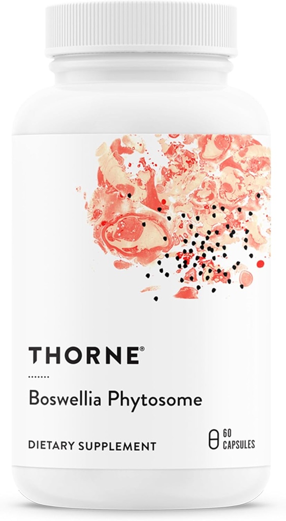 THORNE - Boswellia Phytosome - Supplément à l'encens indien (extrait de Boswellia) - 60 gélules