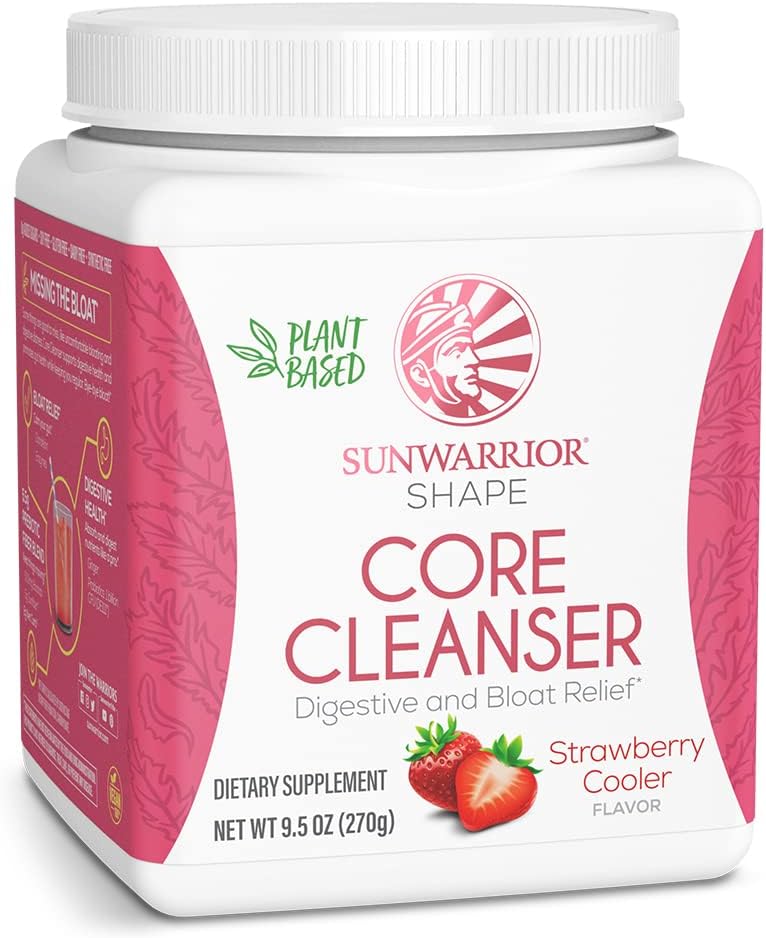 Sunwarrior Plant-Based Prebiotic Fibre Blend Poudre de poudre de Probiotic Enzymes Sunfiber Soy Sans sucre Sans gluten Sans laitage .