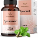 HERBAMAMA Capsules de Spearmint Leaf - 1000mg Feuilles de Spearmint pour le nettoyage des intestins et le soutien digestif - Vegan, supplément non-OGM Mentha Spicata