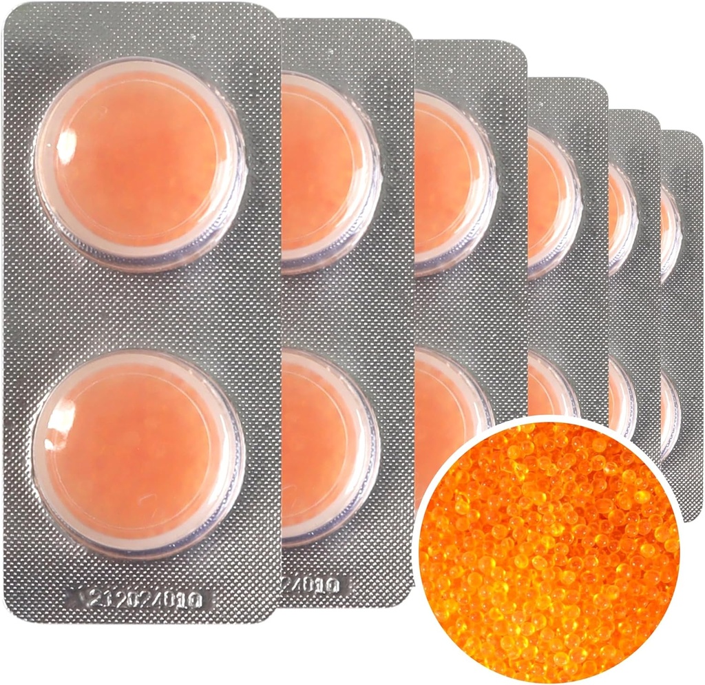 Capsules de déshumidificateurs pour appareils auditifs 12 paquets C & C Accessoires pour le boîtier de chargeur Phonak, Starkey et Unitron ou tout boîtier d'appareils auditifs Peut conserver des capsules sèches (3Garm)