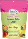 Sweetie Pie Organics Grossesse Nausées Relief Drops, Soothe First Trimester Morning Maladie, Peach & Ginger Flavor, 30 comtes