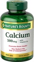 NatureS Bounty Calcium Plus 400 UI Vitamine D3, Immune Support & Bone Health, 300 comprimés