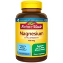 Oxyde de magnésium de nature 400 mg de softgels, suppléments de magnésium de force supplémentaire pour les hommes et les femmes, soutien pour les muscles, nerf, os et coeur, 110 jours d'approvisionnement