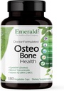 EMERALD LABS Osteo Bone Health - Soutien immunitaire & Bone & Supplément articulaire avec vitamine D3, K2, Calcium, Magnésium, OptiMSM, Meriva Phytosome & Plus - 180 capsules végétales