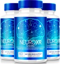 (3 Pack) Capsules NeuroXR, pilules Neuro XR officielles, formule premium avec des ingrédients naturellement dérivés pour soutenir la mémoire et le focus, Neuro X R Reviews (180 Capsules)