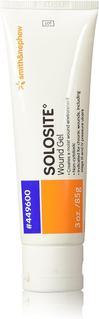 Gel de plaie SoloSite 3 oz Tube QTY: 1