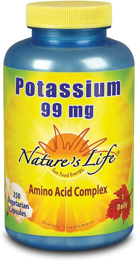 Nature's Life Potassium, 99 mg, 250 ct