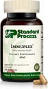 Standard Process Inc. Immuplex - Supplément quotidien de soutien immunitaire avec folate, fer, vitamine C et vitamine A - Supplément minéral avec ingrédients antioxydants - 150 capsules