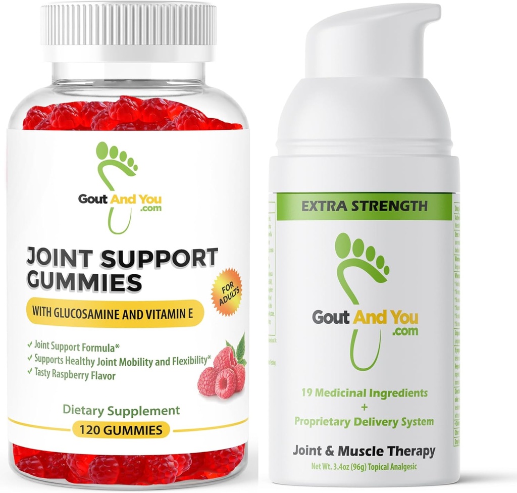 Gummies de soutien et crème de soulagement topique extra-résistance