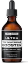 Ultra6 Nutrition testostérone booster pour les hommes - suppléments de santé pour hommes et femmes - supplément avec Tongkat Ali + Tribulus Terrestris pour l'amélioration masculine - soutient la récupération musculaire et le renforcement énergétique