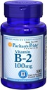 Puritans Pride vitamine B-2 100 Mg comprimés, 100 Compte