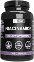 Ingrédients originaux purs Niacinamide (365 Capsules) Pas de Magnésium ou de Rice Fillers, Toujours Pure, Verified Lab