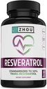 ZHOU Resvératrol : 29: Vcp, 1000mg 60ct