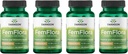 Swanson FemFlora - Supplément probiotique féminin soutenant la flore de la bouche, du tube digestif et de la vagina - Probiotiques pour les femmes avec 9 Million CFU par gélule - (60 Capsules) (4 Pack)