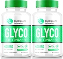 NutraRize (paquet de 2) Celsium Glyco Optimizer, Blood Flow Support, Capsules All-Natural pour maintenir des niveaux stables, formule à base de plantes plus de vitamines pour la santé globale, examens officiels (120 capsules)