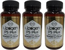 PS Plus Suppléments Cerveau Senior pour la Mémoire et la Focus - 180 Softgels, 3 mois d'approvisionnement - Premium Nootropic Phosphatidylserine booster cerveau pour la santé du cerveau