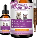 Traitement de l'infection urinaire du chat et du chien - Support Bladder, rein et incontinence - Supplément de canneberge pour chats et chiens - Supplément de l'ITU pour animaux - Soutien du rein pour animaux - Arôme de poulet rôti