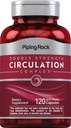 Piping Rock Circulation Supplement de 120 capsules