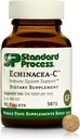 Processus standard Echinacea-C - Supplément pour le support du système immunitaire - Offre une dose quotidienne de vitamine C - Sans gluten, sans lait et sans soie - 90 comprimés (90 portions)