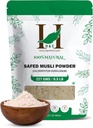 Poudre de Musli sans danger cultivée à 100 % naturelle - Chlorphytum Borivillianum 227 GMS / 1/2 LB Pound / 08 Oz - traitée dans un établissement agréé par la FDA (Un supplément de santé naturel à 100 %)