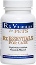 Rx Vitamines essentielles pour les chats - Supplément de vitamines et minéraux multivitamines - Ajouter aux aliments pour chats humides ou secs - Poudre de 4 oz