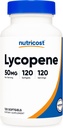 Nutricost Lycopène 50mg Softgels (120 Softgels)