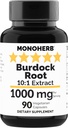 MONOHERB Extrait de racine de dard 1000 mg - 90 capsules végétariennes