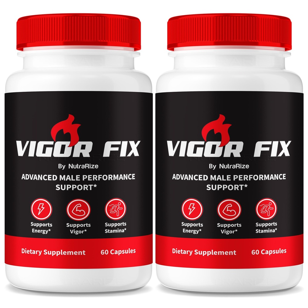 (2 Pack) Vigor Fix Male Supplement, VigorFix Pills pour les hommes, Nutrition quotidienne pour la santé globale et le bien-être, Vigor Capsules de soutien fixe pour la confiance et l'énergie, Critiques (120 Capsules)