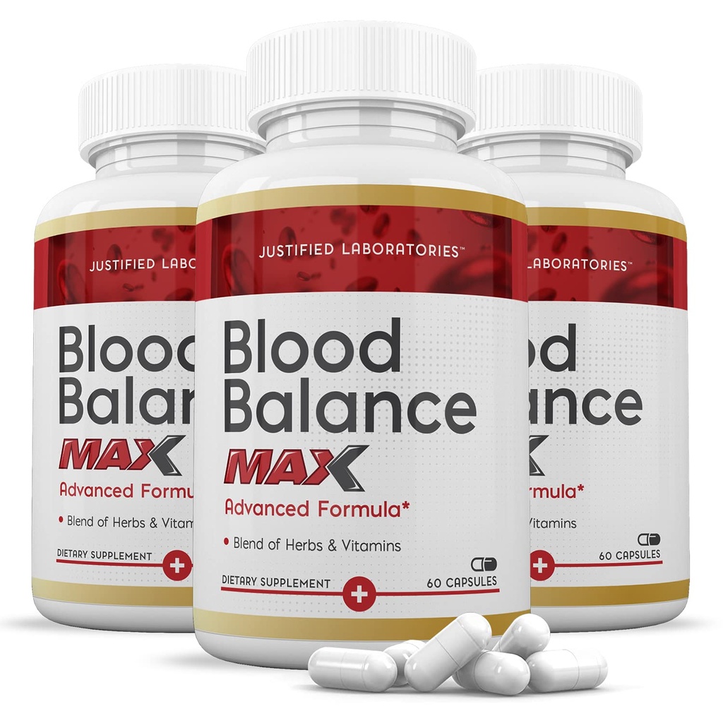 Laboratoires justifiés (3 pilules de supplément de formule de bilan sanguin Max 1295MG) 180 capsules