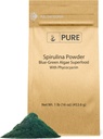 PURE ORIGINAL INGRÉDIENTS Spiruline poudre (1 lb) Algae verte Superfood avec Phycocyanine