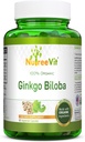 NutreeVit Ginkgo Biloba Herbal Complement Capsules (60 Nombre)