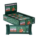 Nectis Green Super Protein Meal Bars, Cinnamon de pomme, 20g de protéines végétales, Verts organiques, haute fibre, végétalien, pas de soja, non gmo, 82g Bar, 8 pack