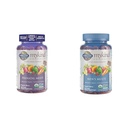 Jardin de la vie Organiques Gommies Prénatales Multivitamine avec Vitamine D3, B6, B12 & Bios Vitamines Gommy Homme Multi Berry, 120 Compte