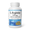 Facteurs naturels - L-Arginine, soutient le métabolisme musculaire, 90 capsules végétariennes