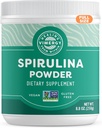 Vimergy Spirulina Powder – Concentrated Plant Protein Supports Immune Health & Cardiovascular Function – Vegan, Kosher, Gluten-Free – 250g