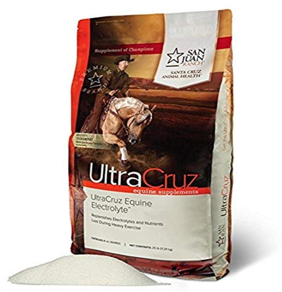 UltraCruz® Equine Elecountrolyte, 25 lb, poudre