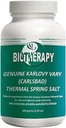 Biothérapie Véritable Karlovy Vary Healing Mineral Water Thermal Spring Salt - Natural Mineral Supplement Body Cleanser - Support Système immunitaire et Restaurer l'équilibre acide-alcaline - 100 Gram (3.53oz)