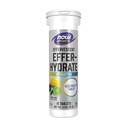 MAINTENANT Aliments Sports Nutrition, effervescent effer-Hydrate, supplément d'électrolyte, récupération*, citron, 10 comprimés